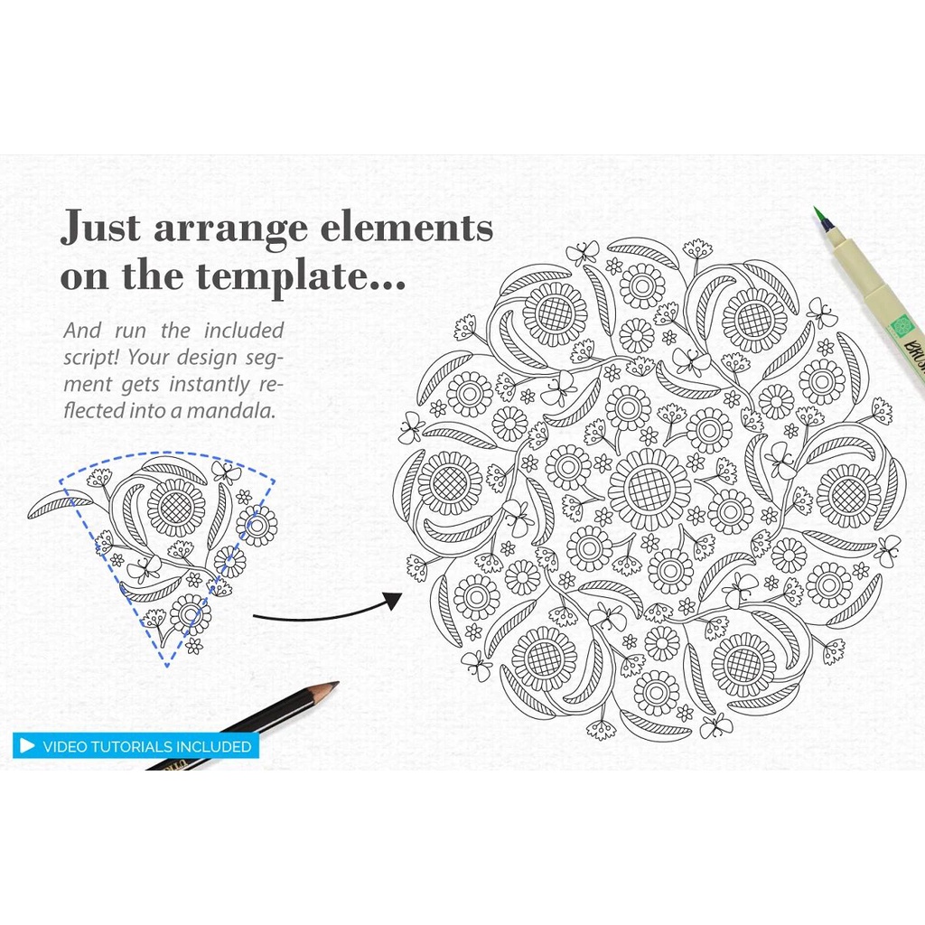 Floral Bouquet Mandala Creator