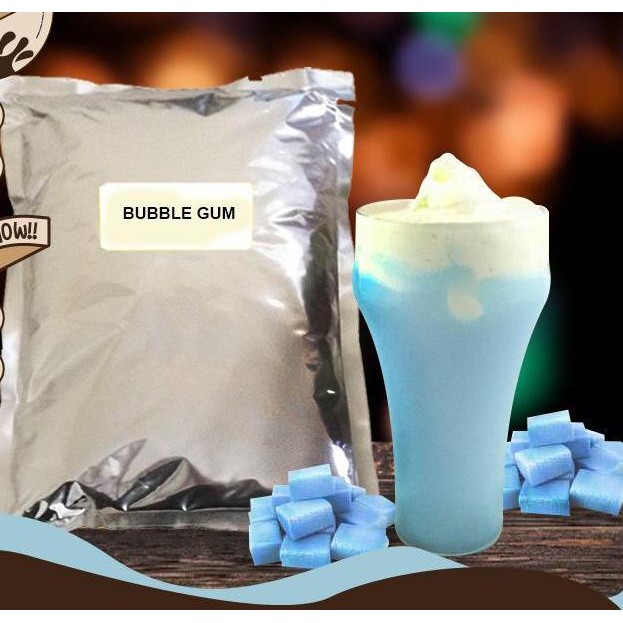 

Bubble Gum Powder Original 1kg/Bubuk Minuman