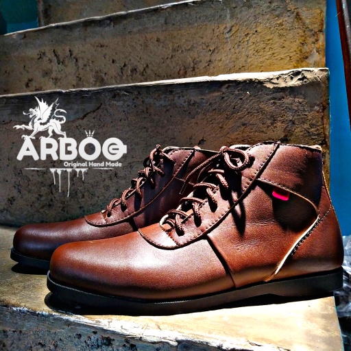 promo sepatu arboo brodo bahan kulit sapi asli berkualitas sepatu santai sepatu formal