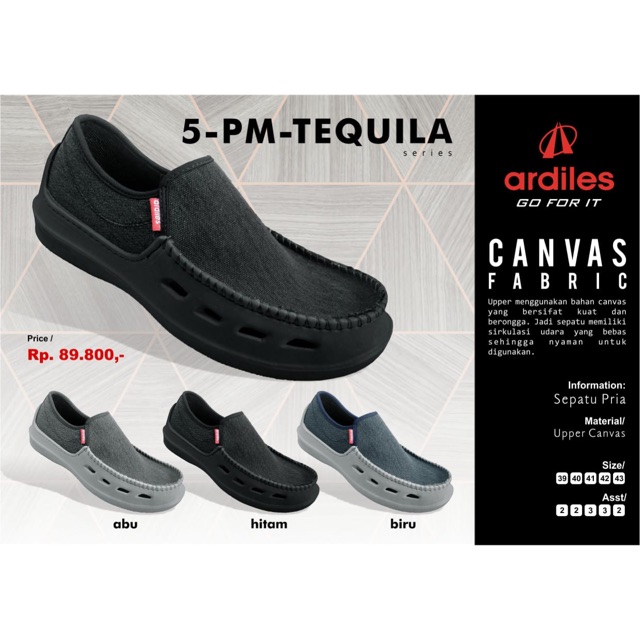 SEPATU KASUAL PRIA SLIP ON ARDILES