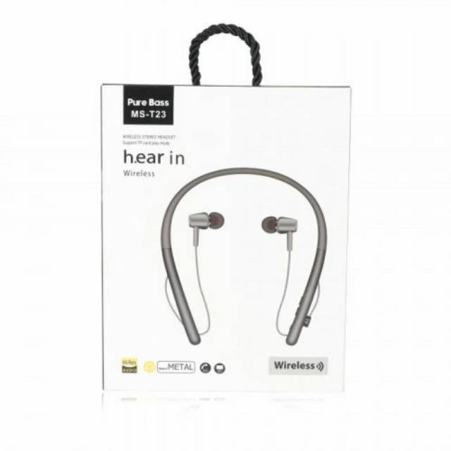 Headset bluetooth wereles super bass