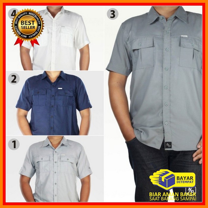 Hem Printing | Hem Surfing | Hem Pria Motif | Hem Pendek | Kemeja NU135 Kemeja Cowo Pria Casual Kerj