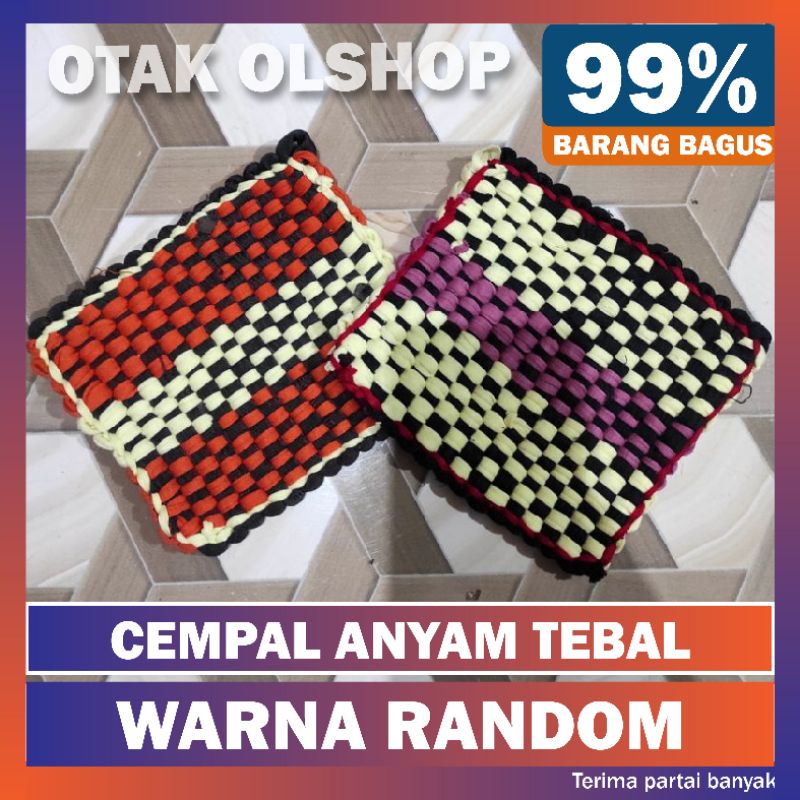 CEMPAL TEBAL BAGUS - Cempal Anyam 1pcs / Cempal penahan panas panci wajan -  pelindung tangan