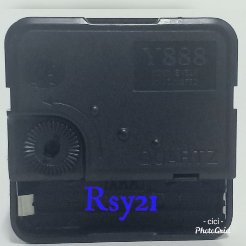 Mesin  Jam Dinding Y888 Original