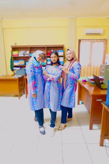 M-l-xl-xxl Batik Tunik Wanita Asj Sa Hrb026 Kenongo Pekalongan Sogan Tulis