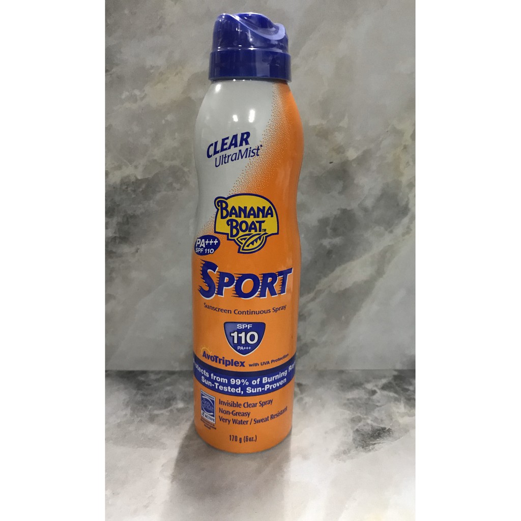 Banana Boat Sport Sunscreen Continuous Spray 170gr