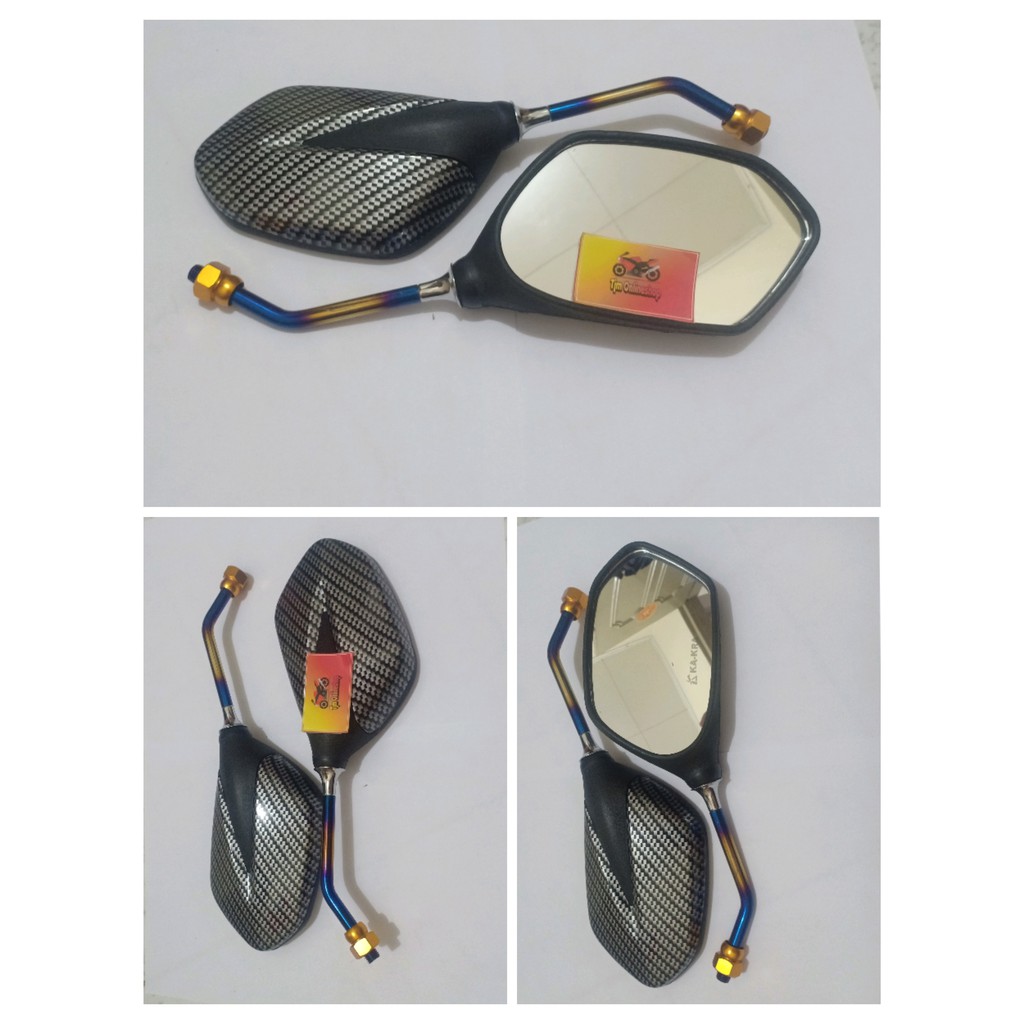 Spion karbon Honda Supra x125 beat vario PCX kharisma 219