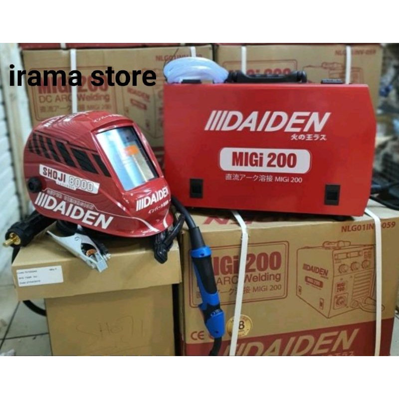 MESIN LAS DAIDEN MIGI 200 MESIN LAS CO2 DAIDEN MIG 200 INVERTER DAIDEN MIGI