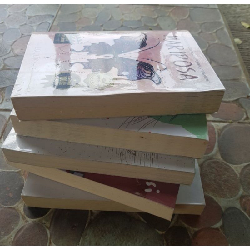 [PRELOVED] Novel Original Mariposa, Jeda & spasi, M, Brondong