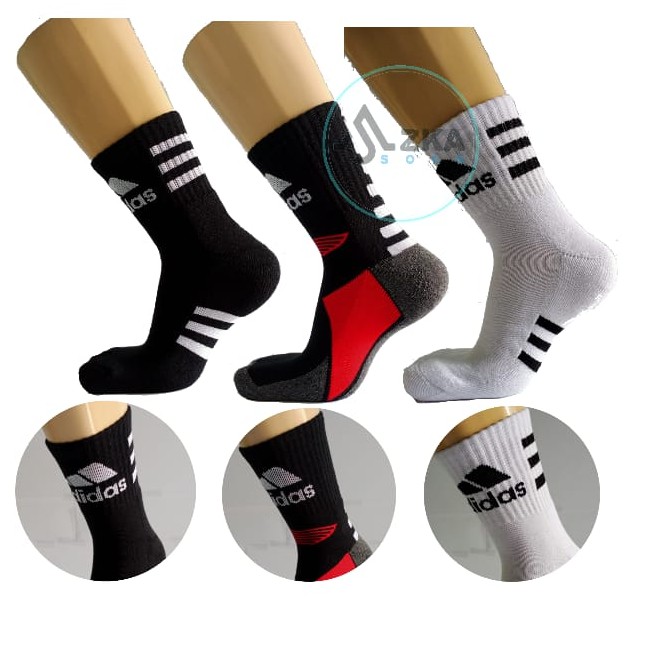 Kaos Kaki Sport Bahan PE TERRY (4D5)/Kaos Kaki Olah Raga/Kaos Kaki Sepeda