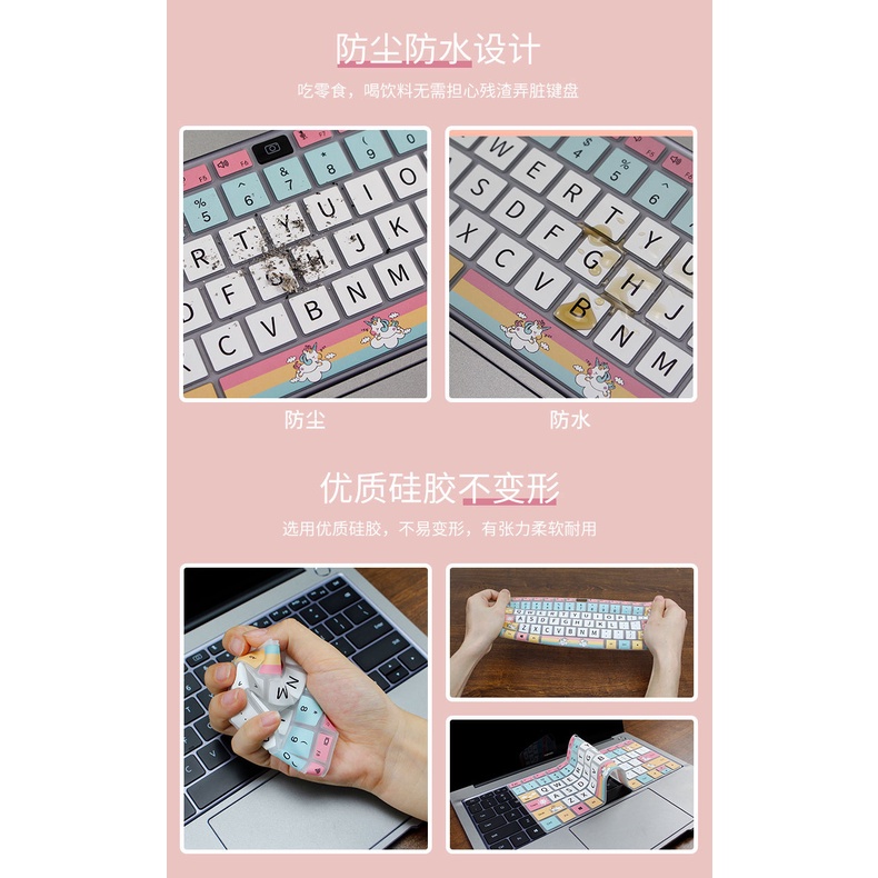 Film Pelindung Keyboard Motif Lukisan Untuk Huawei Matebook 14 Honor Matebook 14s Matebook 13s Matebook D 14 D15 Matebook 13