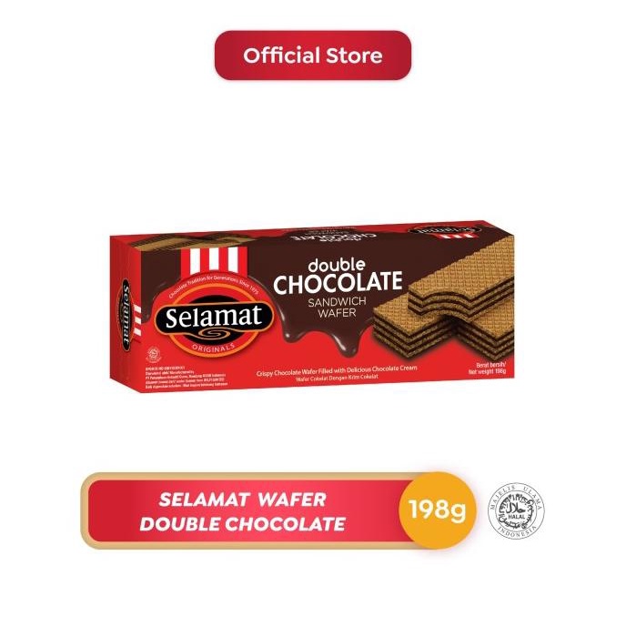 

Selamat Wafer Double Chocolate 198 g