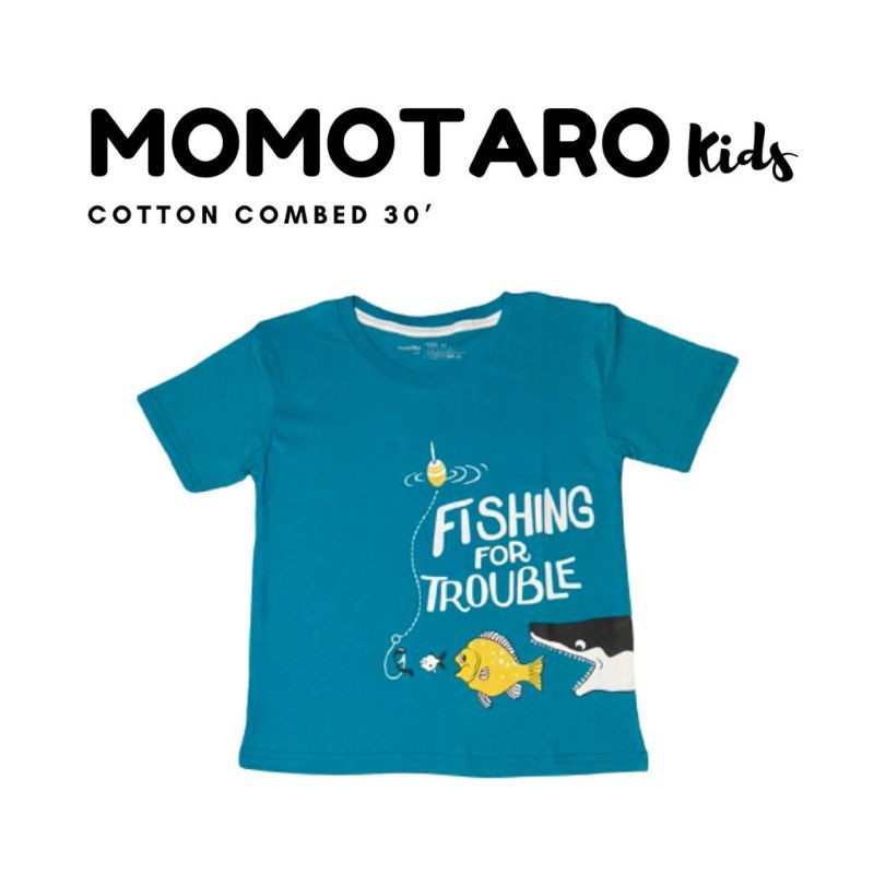 Kaos Anak MOMOTARO Unisex - FISHING