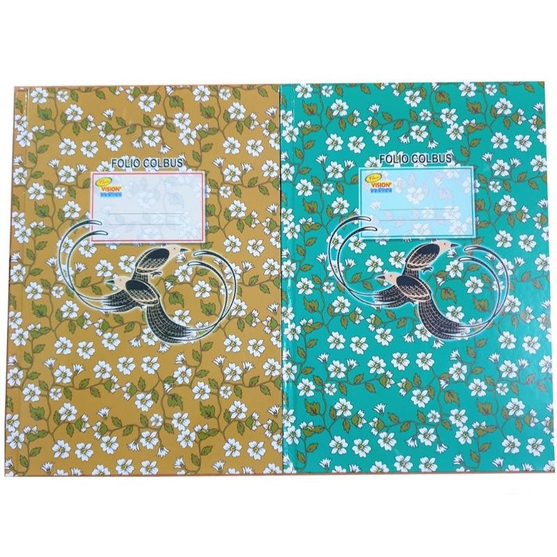 

Buku tulis Folio Vision 100's hardcover