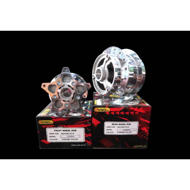 Tromol set Vixion R-R15 NEW V3 VND Crome polish