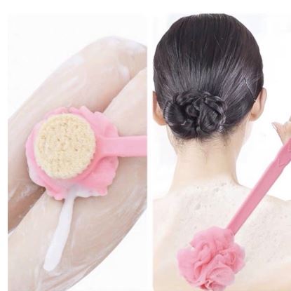 [ ABJ ] Sikat Punggung Shower Puff Mandi 2in1