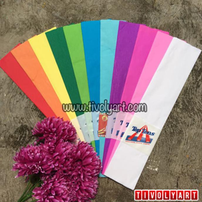 

Kertas Krep Lembaran Size 60x110 Cm
