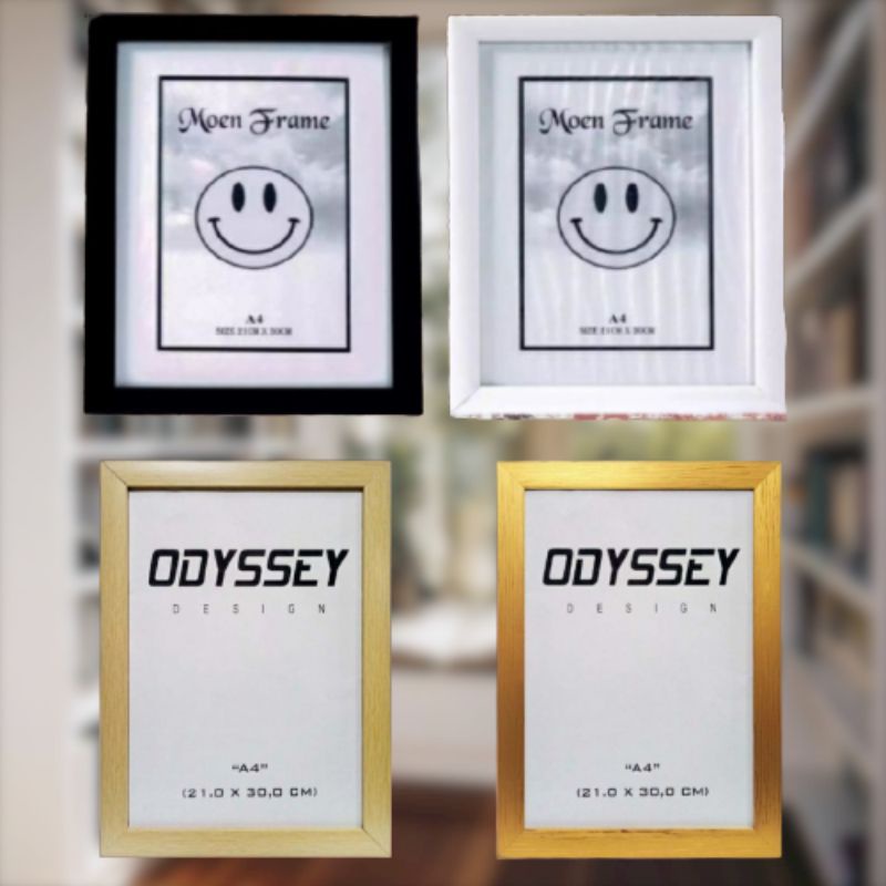 BINGKAI FOTO A4 / 12R WARNA (21×30 CM) UNTUK IJAZAH, SERTIFIKAT/PIAGAM PENGHARGAAN, FOTO KELUARGA DL