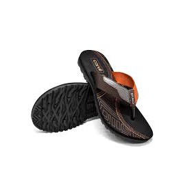 CARVIL TERBARU Carvil Arven Black Brown Size 38-43 / Sandal carvil jepit /Sandal Casual Ori