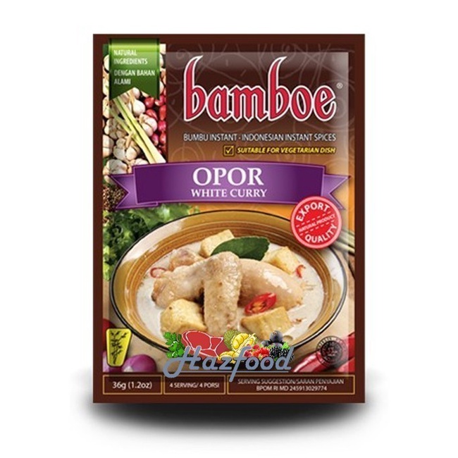 

Bumbu Bamboe Opor