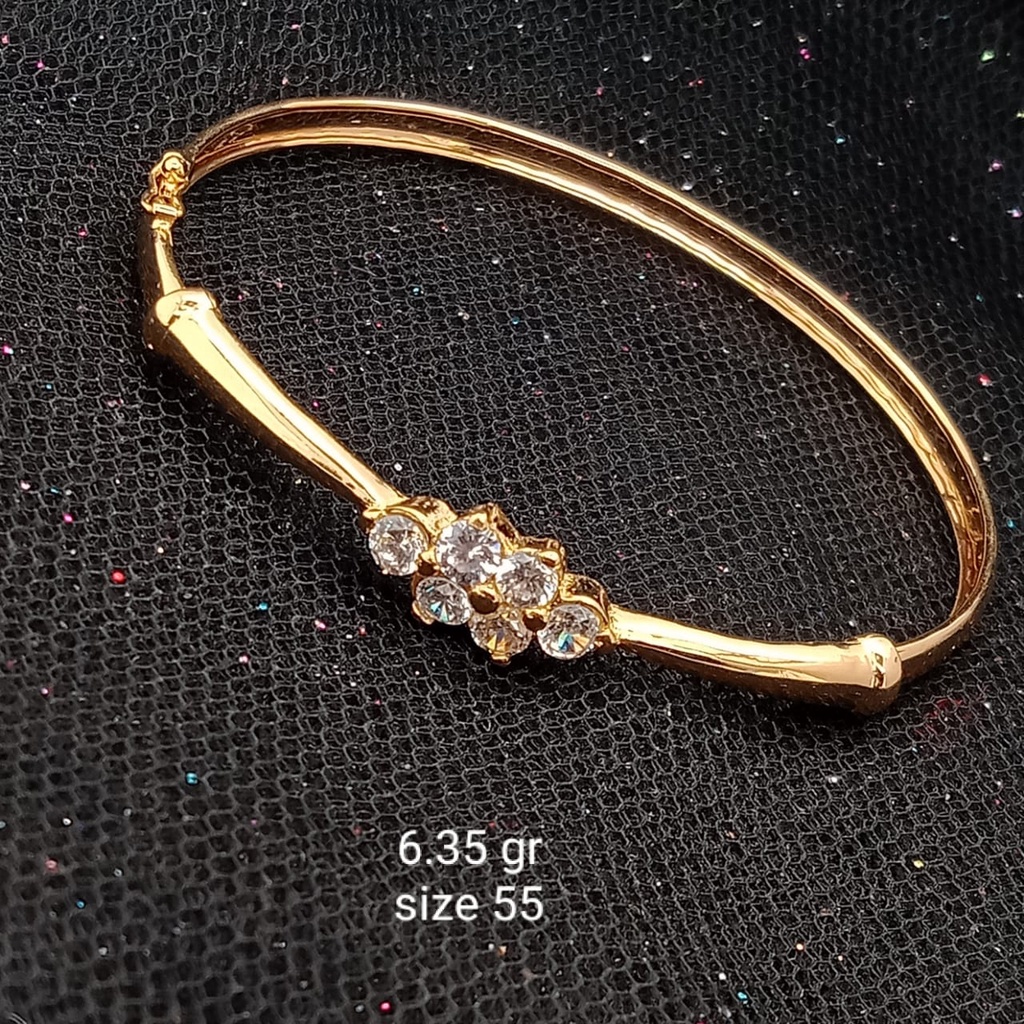 Gelang Emas 17K - 6.35 gr Kadar 750 - 165