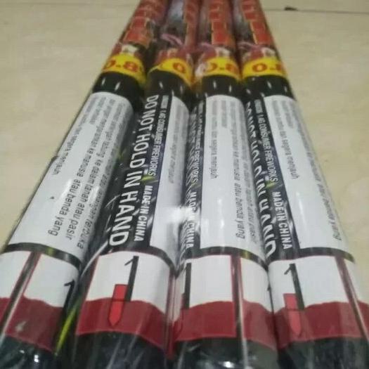 4 BATANG TERMURAH KEMBANG API ROMAN CANDLE 10 SHOT 0,8 IN