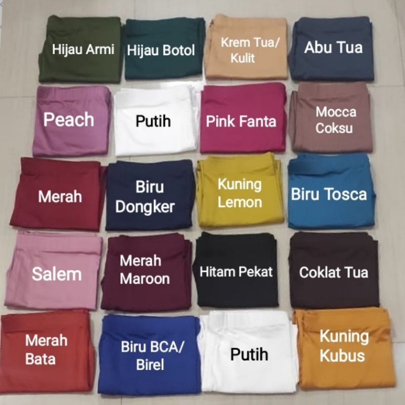 Legging Anak Usia 5-10 TAHUN- Legging Spandex Tebal Adem Nyaman Dipakai- Legging Murah