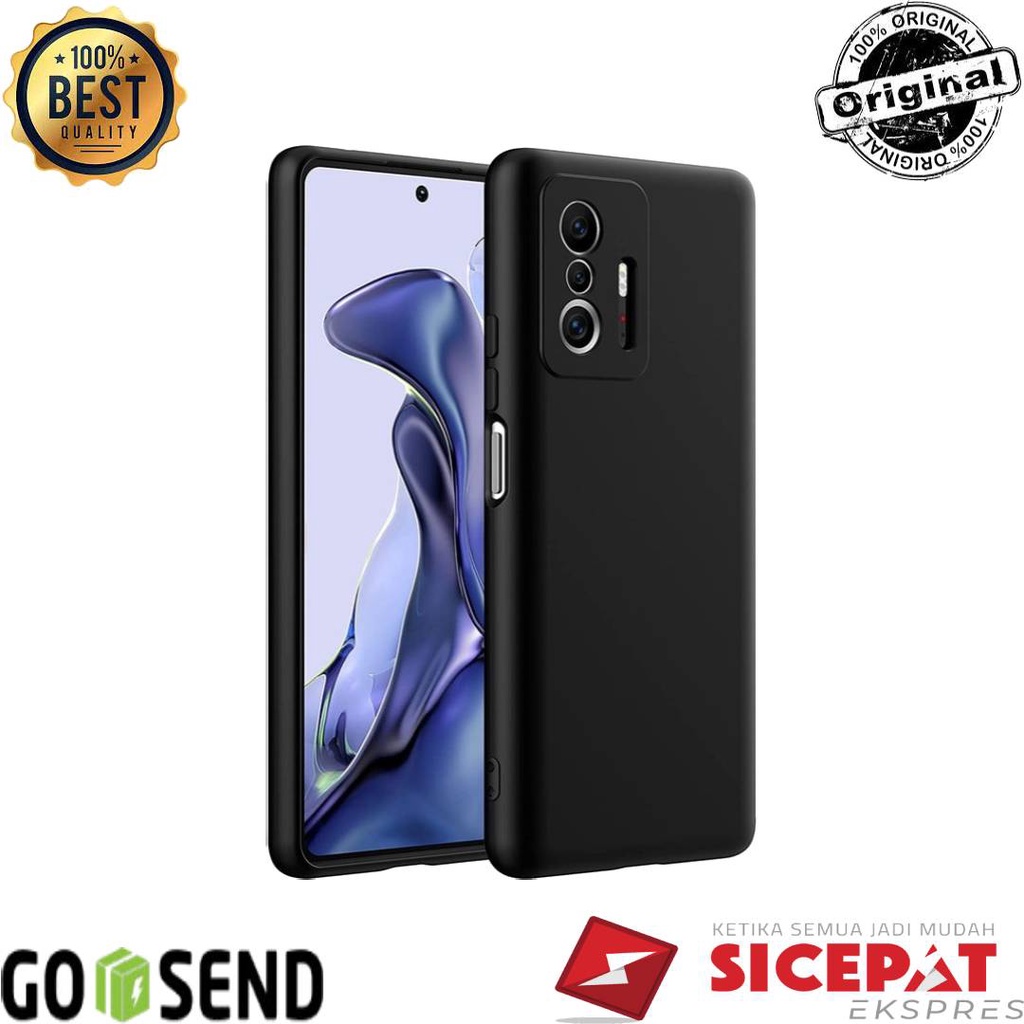 Soft Slim Silicon Cover Case Casing Matte Xiaomi Mi11T, Mi 11T Pro
