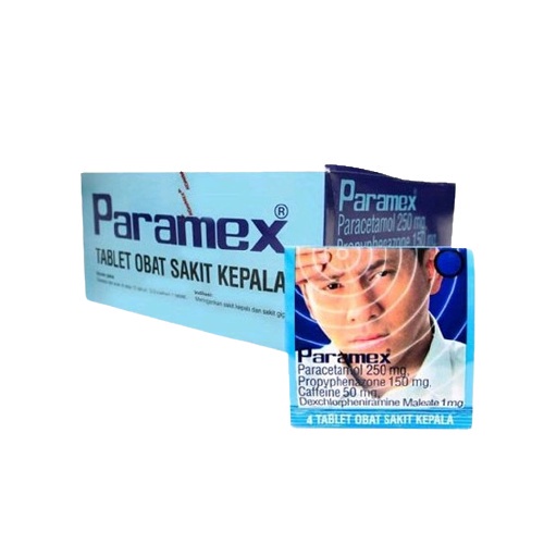 PARAMEX BOX ISI 200 TABLET - Obat Sakit Kepala