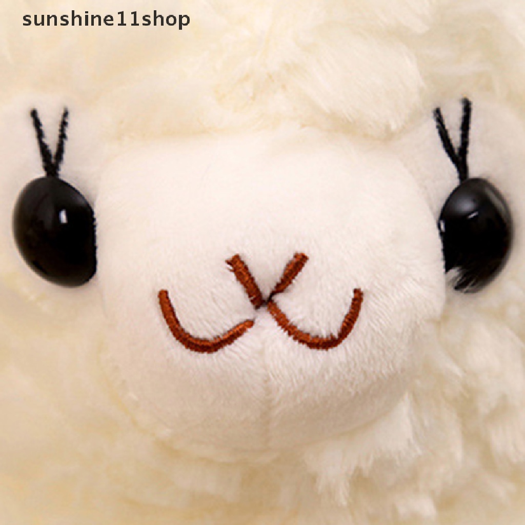 Sho Mainan Boneka Stuffed Plush Alpaca Lucu Lembut Ukuran 22cm