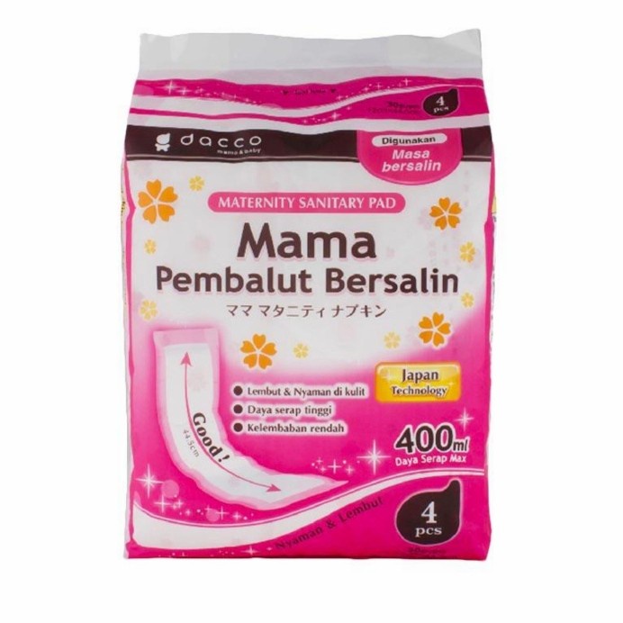 Dacco Mama Pembalut Bersalin Isi 4 Pcs