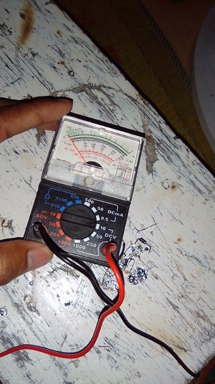 Multimeter Analog Kecil Tofuda