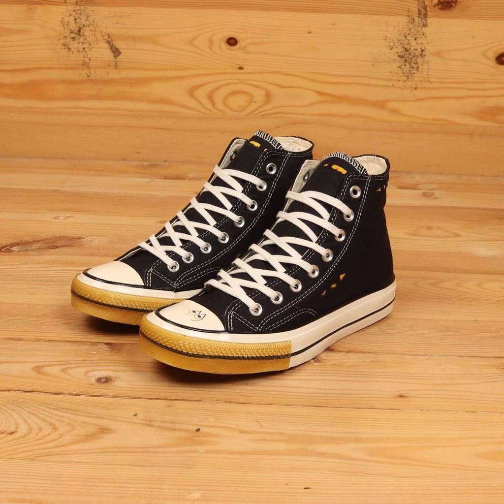 SEPATU CONVERSE 70S HIGH DR WOO BLACK WHITE PREMIUM ORIGINAL BNIB