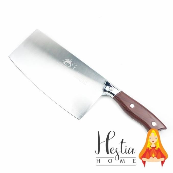 Ready oke] Golok Daging Stainless Pisau Potong Daging Tulang Golok Tulang Tajam -