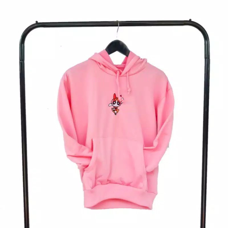 POWER PUFF GIRL HOODIE WANITA - HOODIE JUMPER WANITA TERLARIS