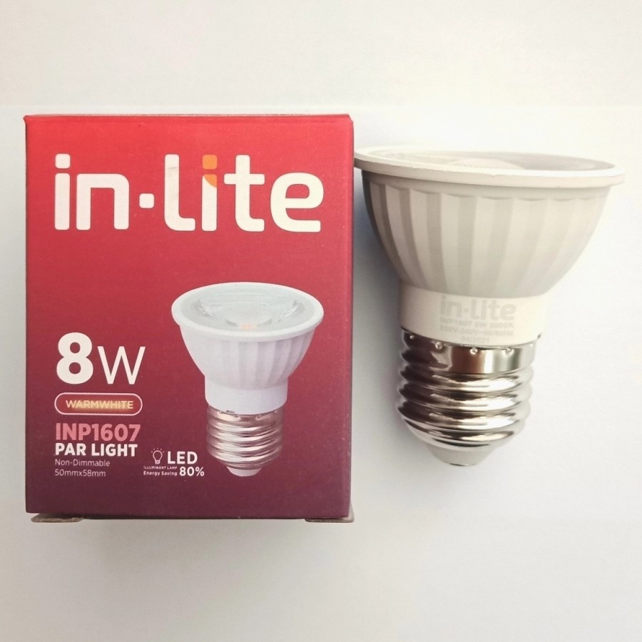 INLITE Lampu Sorot Led 8w 8 Watt INP1607 Lampu Spotlight Inlite e27