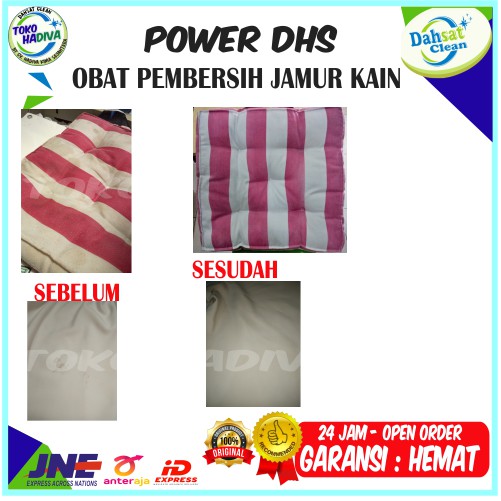 OBAT PEMBERSIH JAMUR / NODA PADA KAIN / PAKAIAN POWER DHS PENGHILANG TAYUM /JAMUR HITAM (COD_bisa)