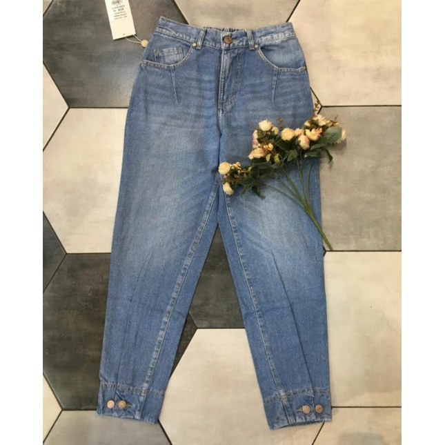 UPGRADE ORIGINAL JEANS BAGGY BIRU MUDA 27 - 29