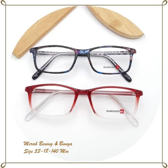 FRAME KACAMATA PRIA WANITA BACA MINUS MODERN FRAME FASHION QUIKSILVER Q-3 SUPER