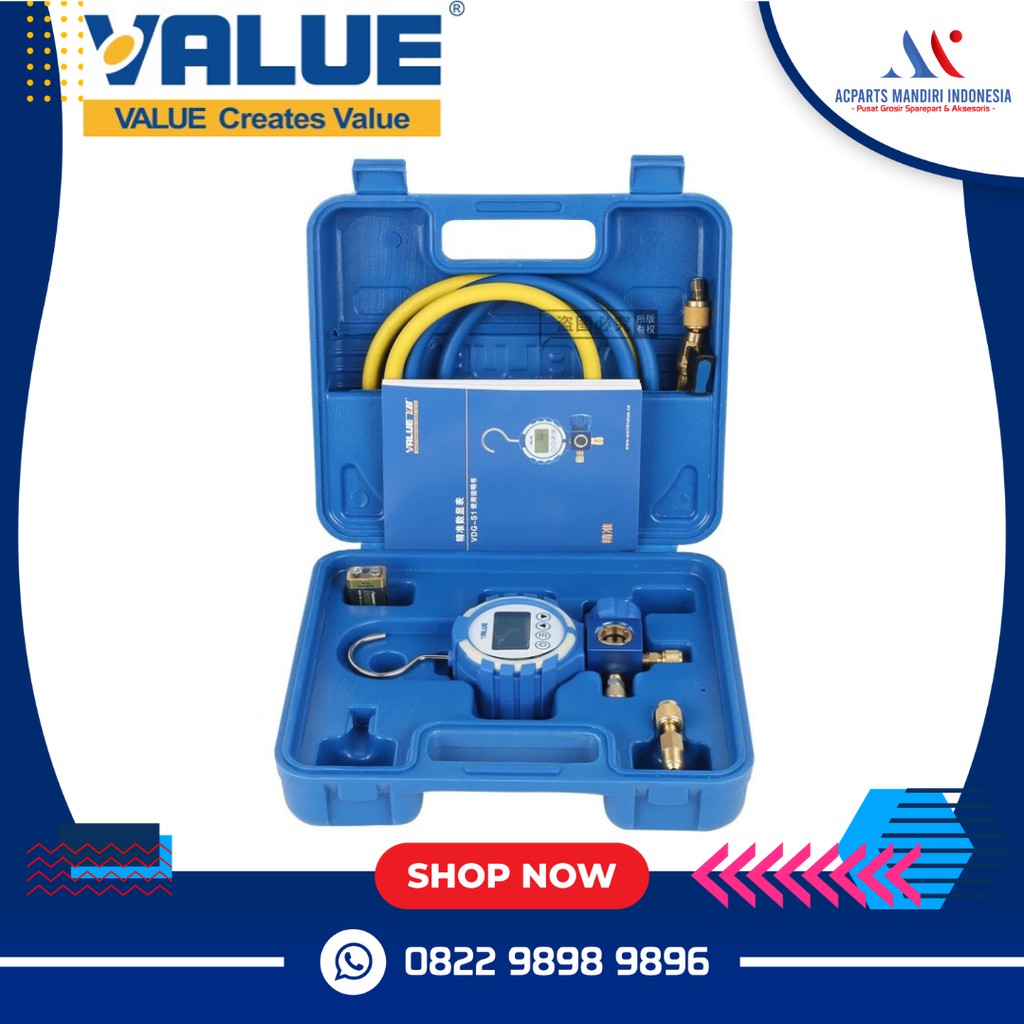 manifold digital singel gauge value VDG-S1