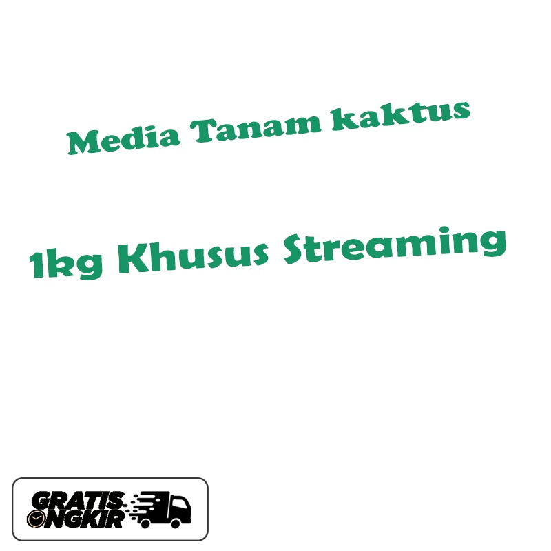 Media Tanam Kaktus 1kg Khusus Streaming