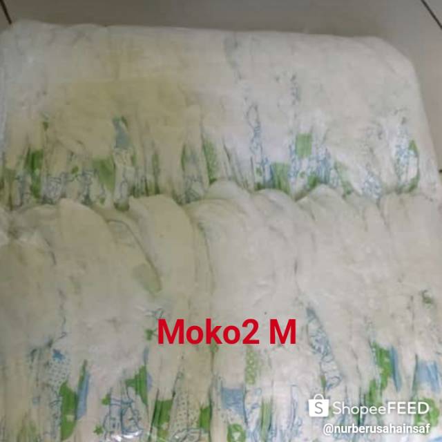 Pemprs moko2 anak size M isi 50pcs- popok bayi curah celana- Murah