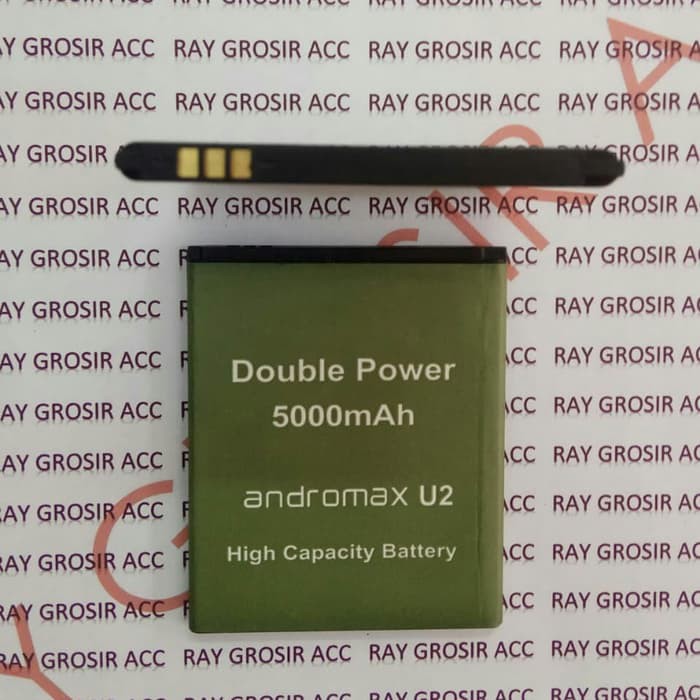 Baterai Double Power Andromax U2 Qi E2+ E2 Plus Li38170A