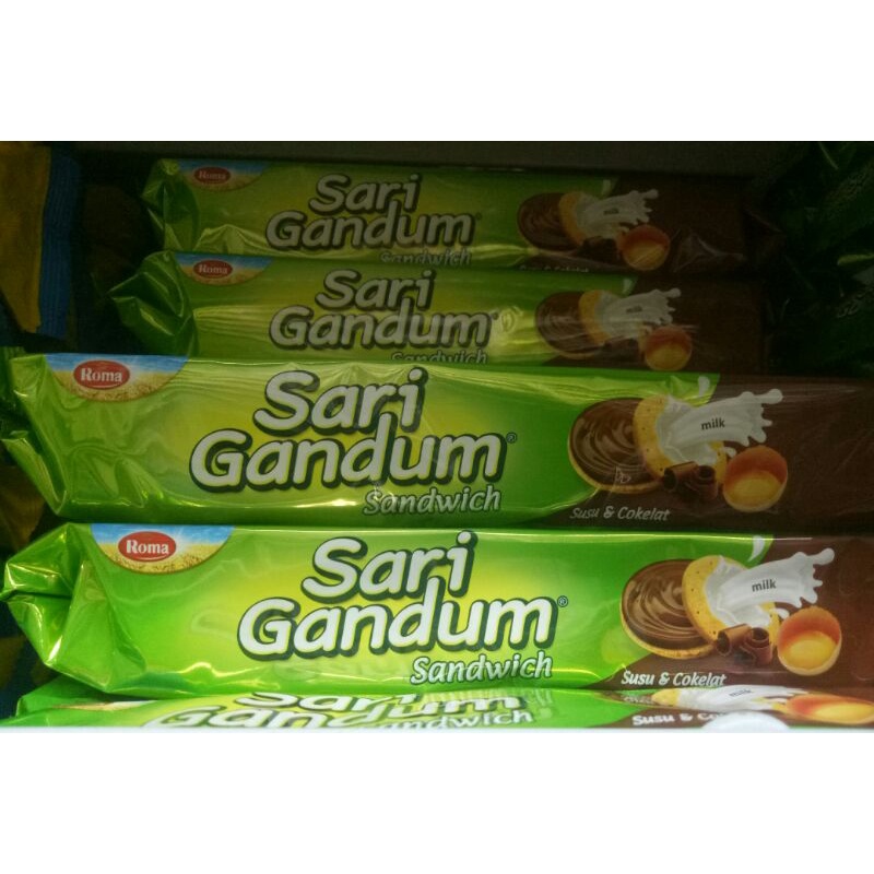 

Roma Sari Gandum Sandwich Susu Cokelat dan Peanut Butter 115 gr