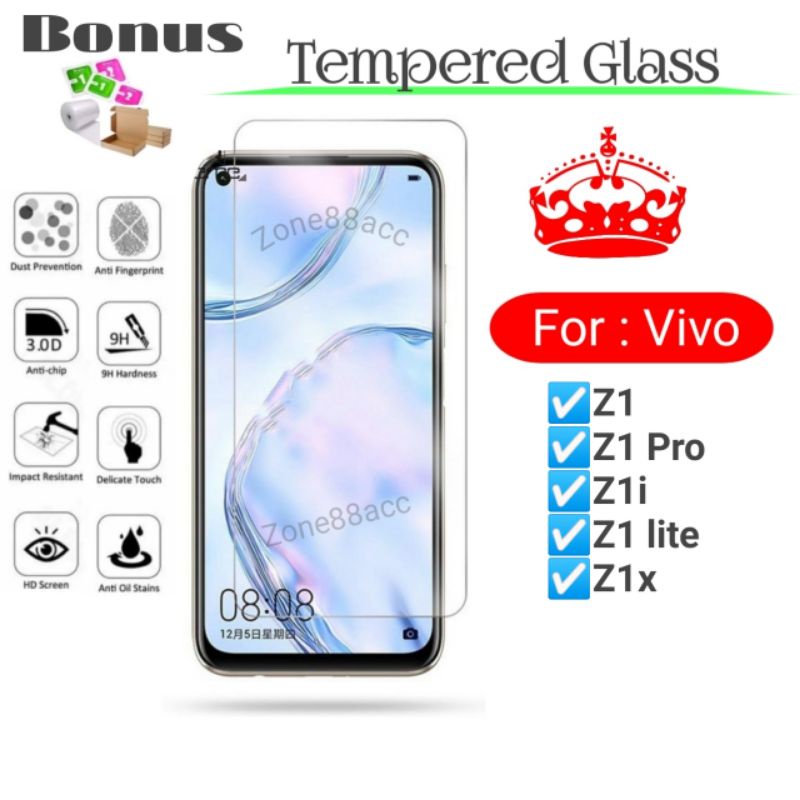 Antigores Tempered Glass Screen Guard protector Vivo Z1 Z1pro Z1i Z1lite Z1x pro i lite TG Bening Antiblue Spy Blue light Full Garskin Lensa Lens Pelindung Layar 9D