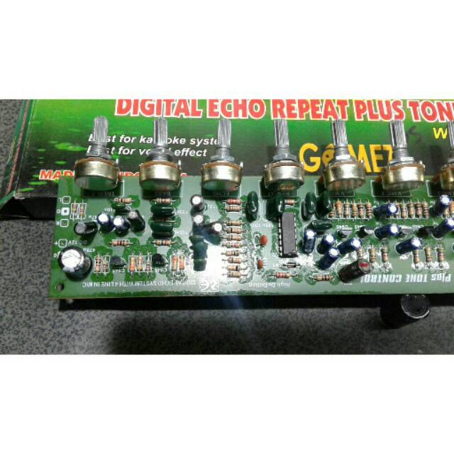 Kit Echo Repeat 4mic Plus ToneControl GOMEZ Tipe801