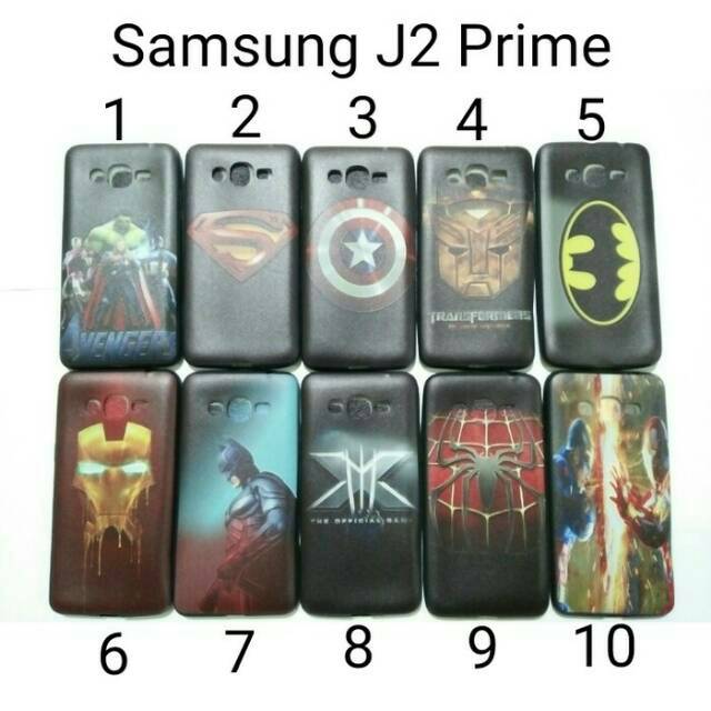 Case Hitam Karakter For Samsung J2 Prime/ Softcase Karakter Samsung J2 Prime