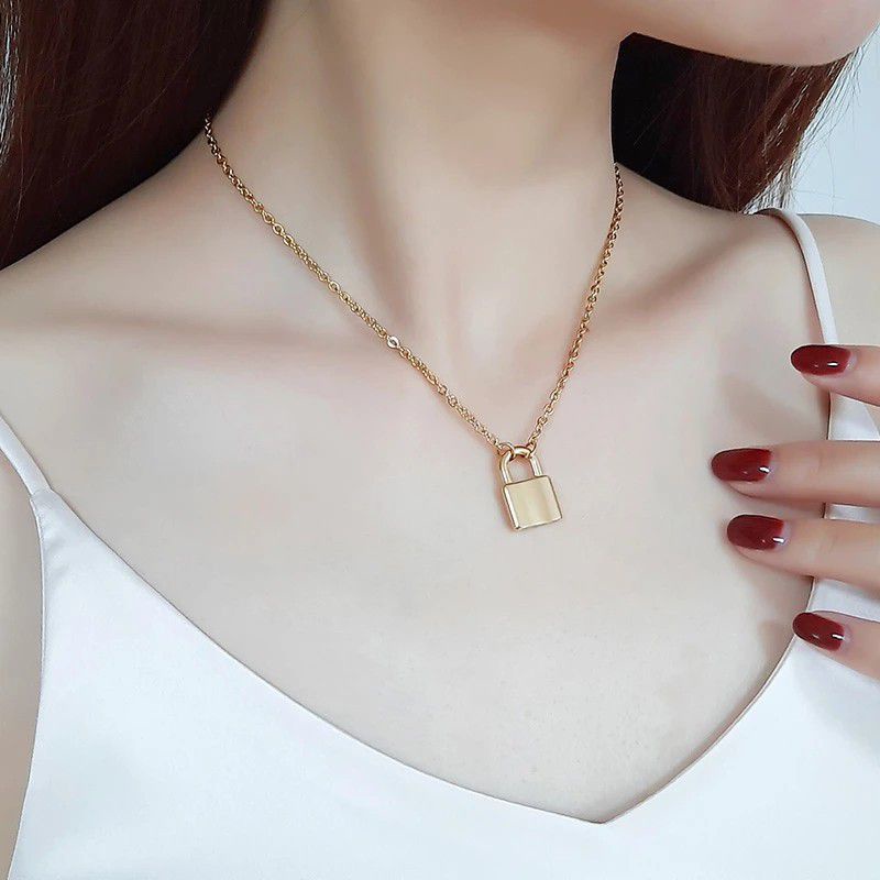 kalung gembok titanium