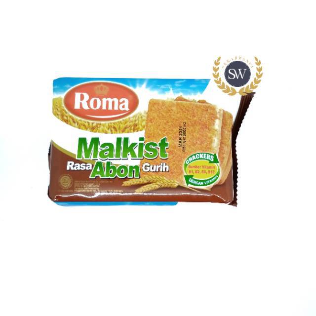 

Roma Malkist ABON Gurih - PER 3 PCS - Berat bersih 135gr