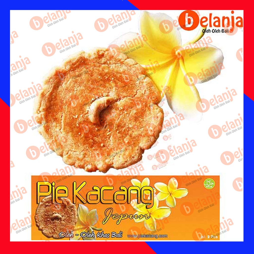 Pie Kacang Spesial asli bali Original (isi 6 pcs) camilan khas bali oleh oleh bali